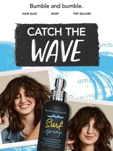 Make waves with our original salt spray ?