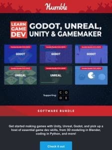 Master Unreal， Unity， & Godot