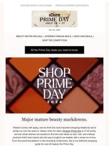 Mature Beauty Deals Win Prime Day