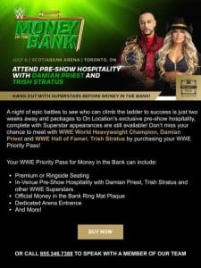 Meet World Heavyweight Champion， Damian Priest， at Money in the Bank!