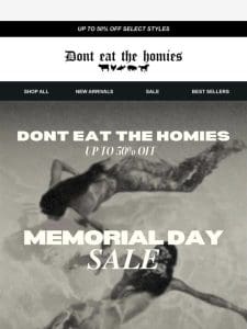 Memorial Day Sale Is On!