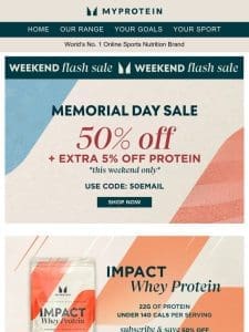 Memorial Day Sale STARTS NOW ?