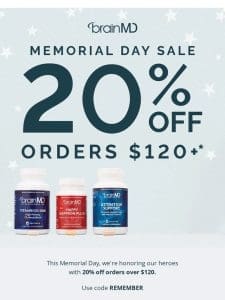 Memorial Day Sale! ??