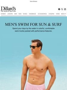 Men’s Swim for Sun & Surf