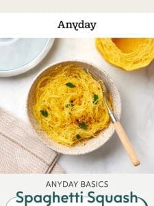 Microwave your spaghetti squash (yes， really!)