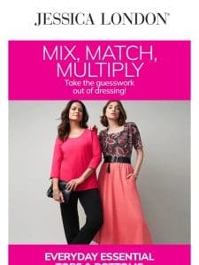 Mix， Match， Multiply! Bestsellers are on sale now! ??