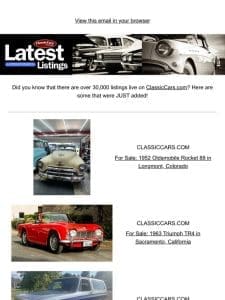 More classic cars from ClassicCars.com!