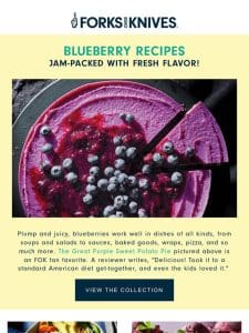 Mouthwatering Blueberry Recipes