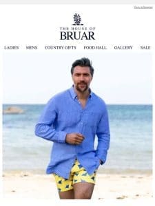 Mr —: Escape to the Beach – Menswear