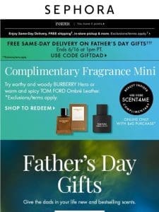 Must-have Father’s Day gifts ?