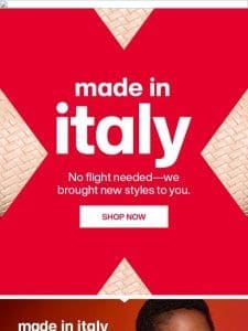 *Must-see* Made in Italy finds?