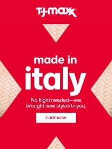 *Must-see* Made in Italy finds ❗