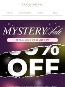 ? Mystery Sale Extended: One More Day to Save Big!