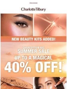 NEW! Beauty Kits Added To Summer SALE! ???