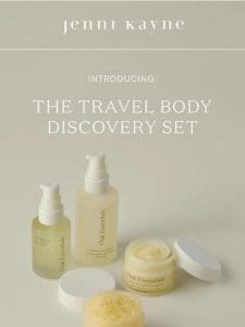 NEW: Body Care for Your Carry-On