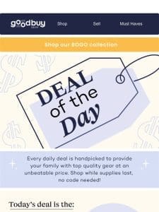 NEW: Deal of the Day