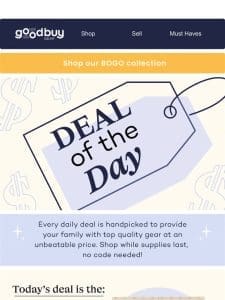 NEW: Deal of the Day