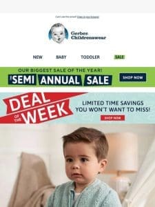 ? NEW Deal of the Week: 50% of Outfits