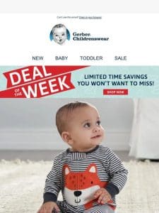 ? NEW Deal of the Week: $6 Baby Faves