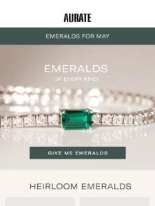 NEW EMERALDS ?