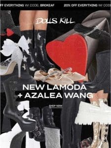 NEW Lamoda and Azalea Wang