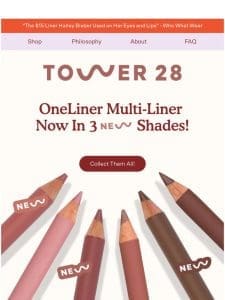 NEW! OneLiner Multi-Liner Shades