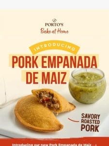 NEW Pork Empanada de Maiz