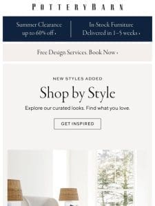 NEW Shop by Style: Rustic Modern Coastal