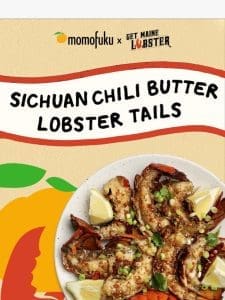 NEW Sichuan Chili Butter Lobster Tails