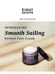 NEW: Smooth Sailing Retinol Cream