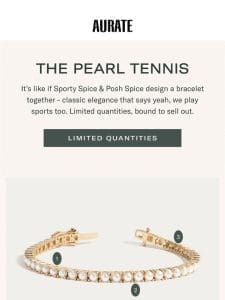 NEW: TENNIS ? PEARLS