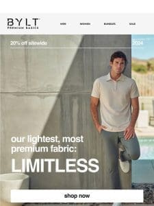 NEW: The Most Premium Fabric We Own…