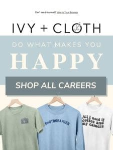 NEW careers collections are here! ✂️