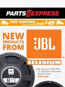 ?NEW from JBL Selenium!?