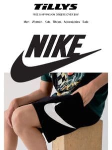 NIKE → New Arrivals