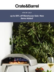 NOW ON SALE: up to 30% off Kitchenaid， Ooni， Le creuset & more