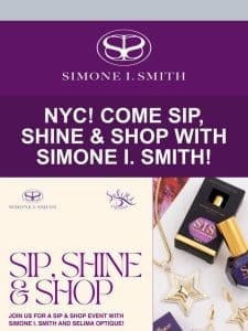 NYC!! Come Meet Simone I. Smith This Friday!