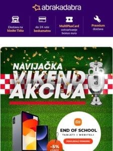 ?? Navija?ka vikend akcija: dodatni popusti cijeli vikend ??