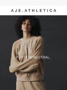 Need | New In Neutrals