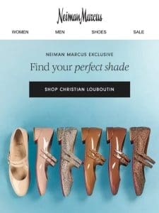 Neiman Marcus Exclusive: Christian Louboutin Nude Collection