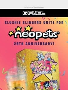 Neopets 25th anniversary box now available!