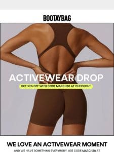 New Activewear Dropped at 30% Off ??♀??