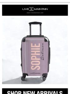 New Arrival – Violet Pink Suitcase