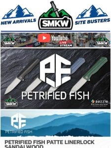 New Brand Alert-Petrified Fish Now In Stock!