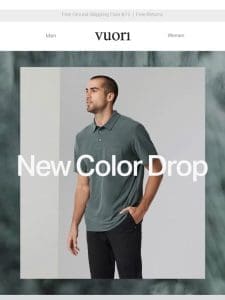 New Color Drop: Stay Cool， Look Polished