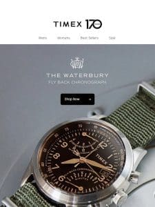 New Exclusive – Waterbury Fly Back Chronograph