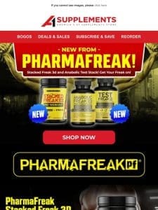 New From Pharmafreak!