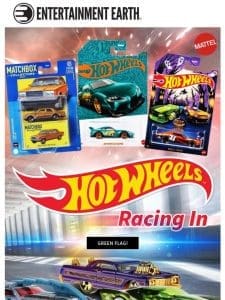 New Hot Wheels – Race into Action! ?