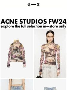 New In: Acne Studios FW24