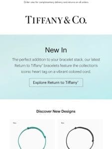 New In: Return to Tiffany? Bracelets